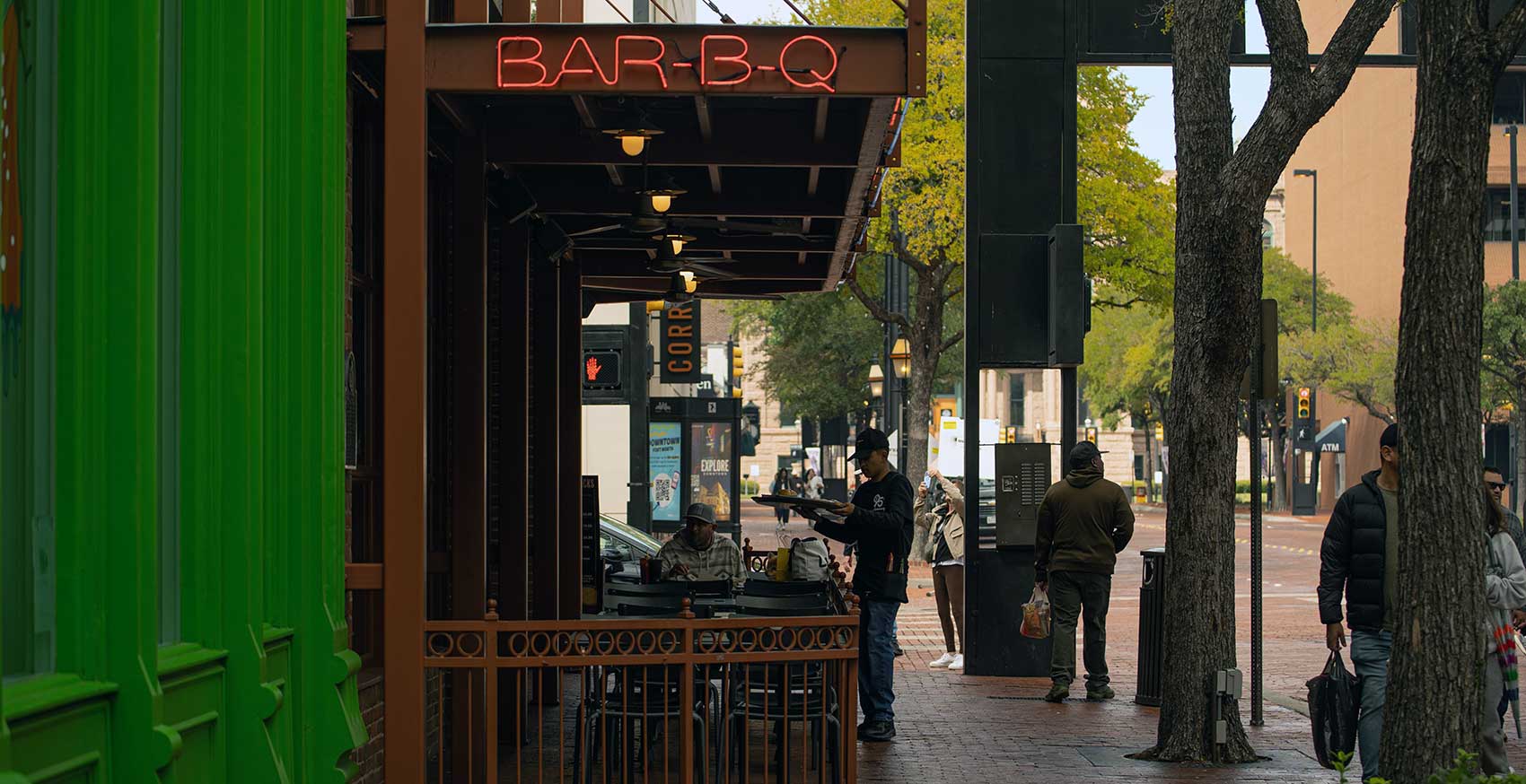 Austin restaurant exterior
